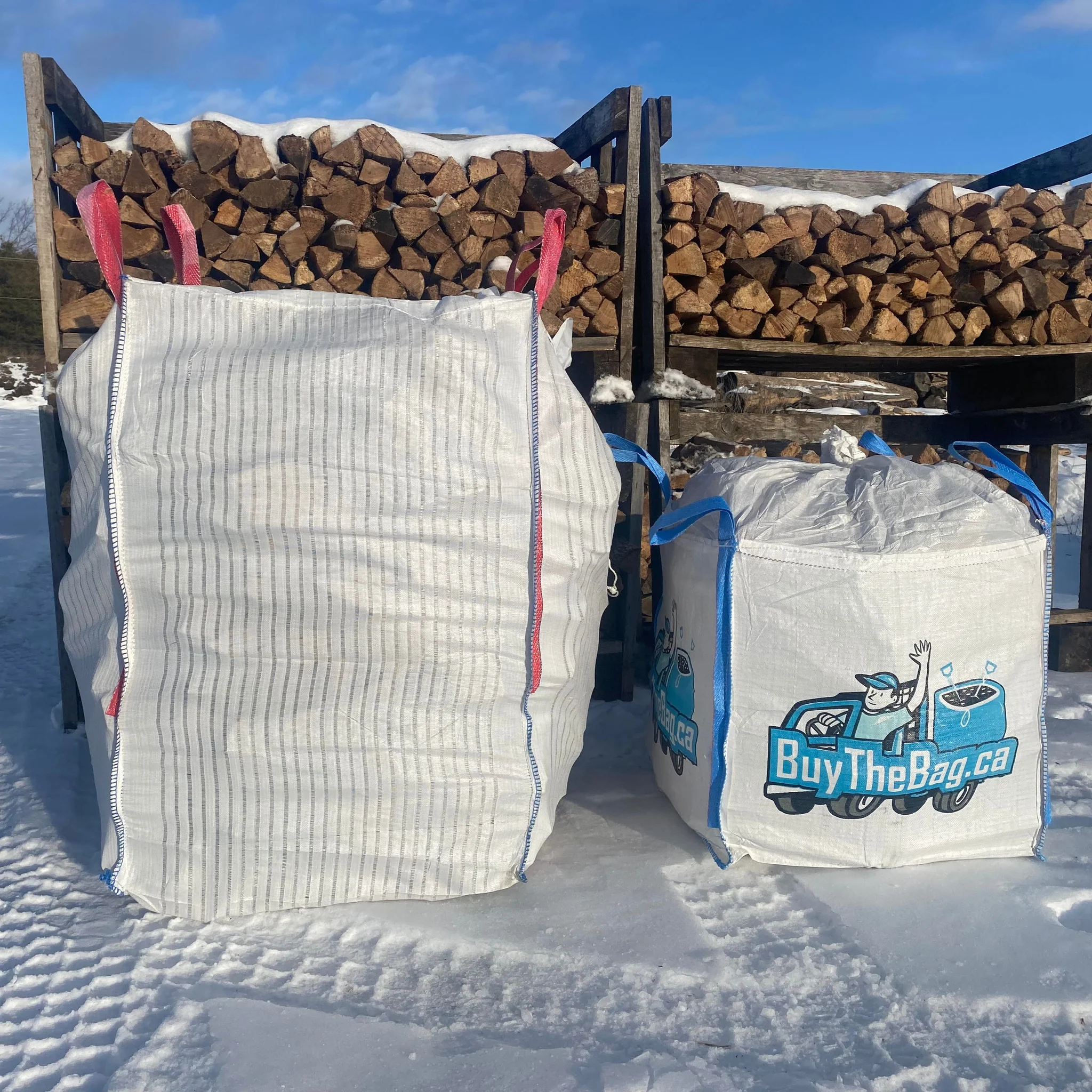 Bag of Mixed Hardwood Firewood - Buy The Bag