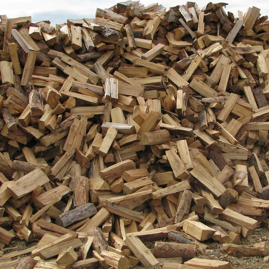 an image of firewood stacked loosely